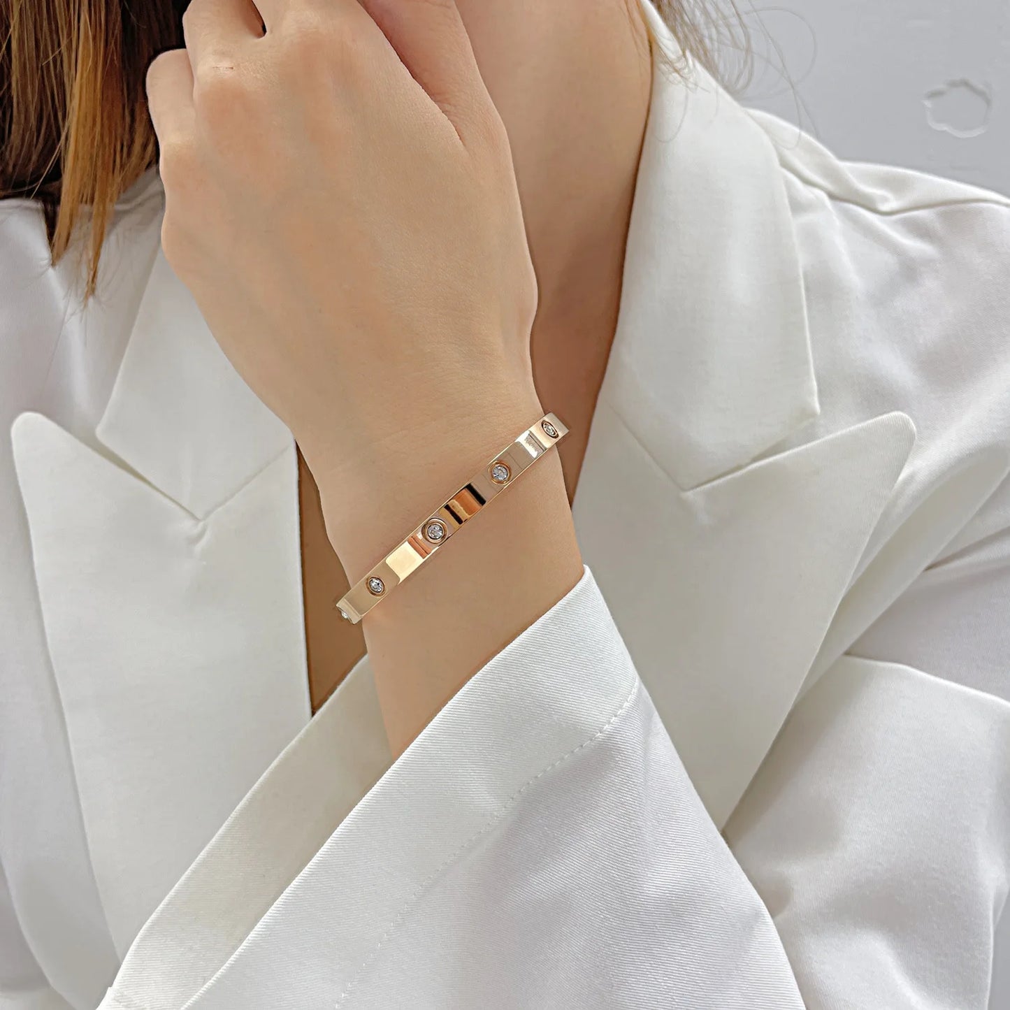 Cartier-Inspired Elegant Bracelet