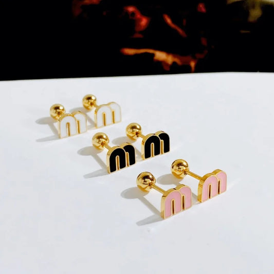 Miu Miu-Inspired Elegant Earrings