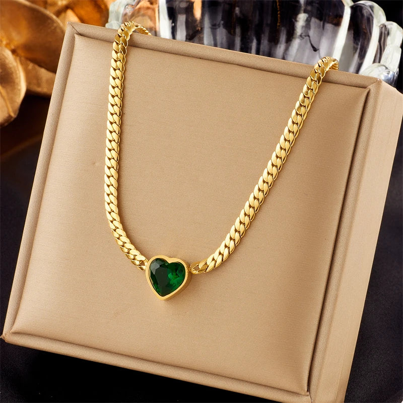 Delicate Gold Jewelry Set: Necklace & Bracelet